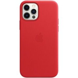 Apple Leather MagSafe Case - iPhone 12/12 Pro – MHKD3ZA/A Scarlett Red