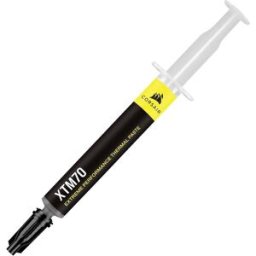 Corsair XTM70 Extreme Performance Thermal Paste – 3g, Intel & AMD Compatible, Low Viscosity, Includes Cleaning Wipes & Applicator