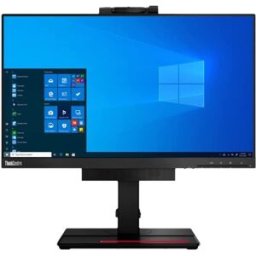 Lenovo ThinkCentre TIO22 (Gen4) 21.5" FHD Webcam Monitor - Black, Used - Good