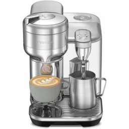 Sage Nespresso Vertuo Creatista Automatic Pod Coffee Machine with Milk Frother Wand - Stainless Steel, New