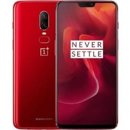 OnePlus 6 – 128GB Storage, 8GB RAM, Red, 4G LTE, SIM-Free / Unlocked Smartphone, Used - Good