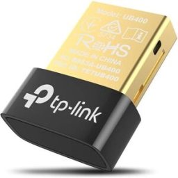 TP-LINK UB400 Nano Bluetooth 4.0 USB Adapter – for PC, Laptop, Headphones, Speakers & Keyboards – Black, New