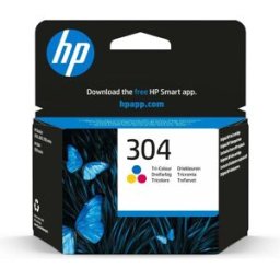 HP N9K05AE 304 Original Ink Cartridge, Tri-Color (Pack of 1)