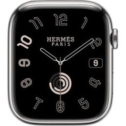 Watch Series 8 Hermes (Cel), Silver Stainless Steel, 45mm - Silver body, Used - Very Good