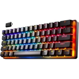 STEELSERIES Apex Pro Mini Wireless Mechanical Gaming Keyboard (UK Layout) [Black], New