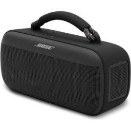 Bose SoundLink Max Portable Bluetooth Speaker – Waterproof, 20H Battery, USB-C, 3.5mm AUX, Black