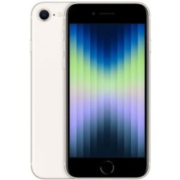 Apple iPhone SE 5G (3rd Gen) 64GB Starlight Sim-Free Unlocked Mobile Phone, Used - Very Good