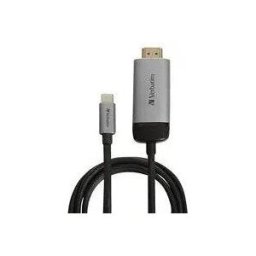 USB-C Male to 4K HDMI Male Adaptor Lead, 1.5m, New