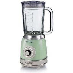 Ariete Vintage 58304 Glass Jug Blender – 1000W, 1.5L Capacity, Green