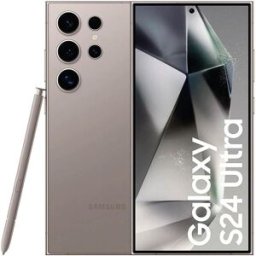 SAMSUNG Galaxy S24 Ultra 5G 256GB Titanium Grey Sim-Free Unlocked Mobile Phone, Used - Very Good