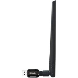 D-Link DWA-137 N300 High-Gain USB Wi-Fi Adapter – USB 2.0, Detachable Antenna, WPS, Windows/Mac/Linux Compatible