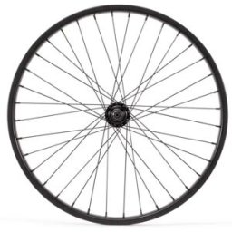 Wethepeople Audio 22" BMX Front Wheel (Black) - Black - Size: 3/8