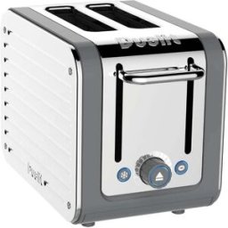 Dualit Architect 26526 2 Slot Toaster - Grey & Brushed Stainless Steel