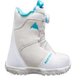 Burton Grom Boa Junior Snowboard Boots (White) - White;Blue - Size: 10 EU
