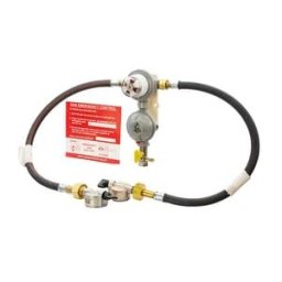 Cavagna Automatic Changeover Propane Gas Regulator Kit - 21mm Clip-On