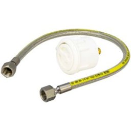 Gaslow White Refill Kit with 600mm Fill Hose