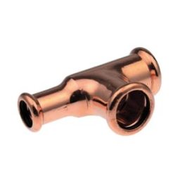 Pegler Yorkshire VSH Xpress Water Tee One End Reduced - 28 x 22 x 28mm