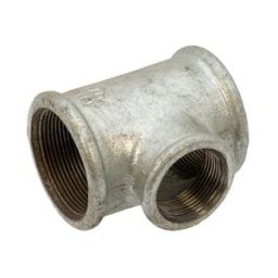 Hamilton Gas Products Ltd Galvanised Iron Reducing Branch Tee – 2 x 1.1/4 Female