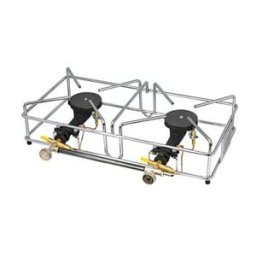 Foker Two Burner Wire Frame Gas Catering Stove with FFD