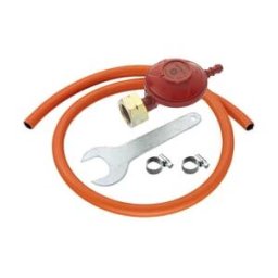Calor 37mbar Propane Screw-On Regulator Kit – 1m Hose, Clips & Spanner (ROI)