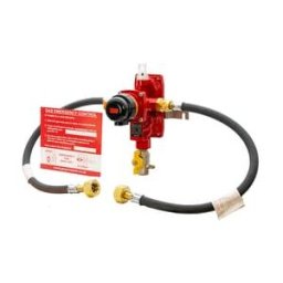 ITO Automatic Changeover 10kg/hr Gas Regulator Kit with OPSO - Irish
