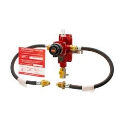 ITO Automatic Changeover 10kg/hr Gas Regulator Kit with OPSO - UK POL