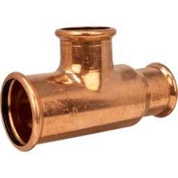 Pegler Yorkshire VSH Xpress Water Tee - 42 x 42 x 54mm (Reduced End & Branch)