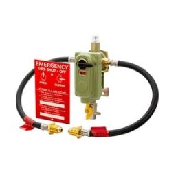 Continental RF6030 Automatic Changeover Gas Regulator Kit with OPSO - UK POL