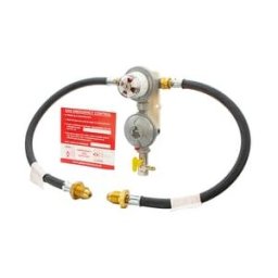 Cavagna Automatic Changeover LPG Propane Gas Regulator Kit - UK POL