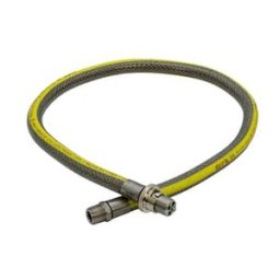 Gas Flex Systems GFS® Straight Bayonet Gas Cooker Hose EN14800 1/2 x 1000mm