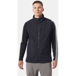 Helly Hansen Men's Paramount Windproof Softshell Vest Black XL - Black - Male
