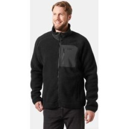 Helly Hansen Men's Panorama Pile Fleece Block Jacket Black L - Black - Male