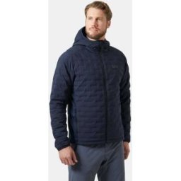 Helly Hansen Men's HP Hybrid Stretch Hooded Insulator Navy L - Navy Blue - Male