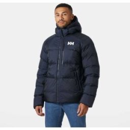Helly Hansen Men's ACTIVE Winter Parka Navy 2XL - Navy Blue - Male