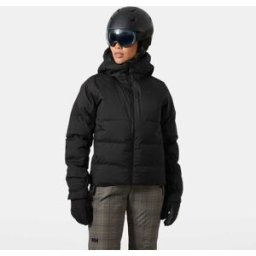 Helly Hansen Women's Kvitfjell Race Puffy Ski Jacket Black XL - Black - Female