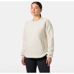 Helly Hansen Women's Escape Teddy Sweater Beige L - Cream Beige - Female