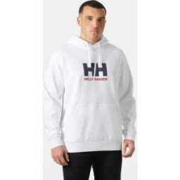 Helly Hansen Men's Logo Hoodie White XL - White - Male