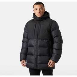 Helly Hansen Men's Active Puffy Long Jacket Black 2XL - Black - Male