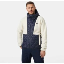 Helly Hansen Men's Stowe Hooded Hybrid Jacket Navy M - Navy Blue - Male