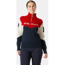 Helly Hansen Women's Après Knitted Sweater Navy M - Navy Blue - Female