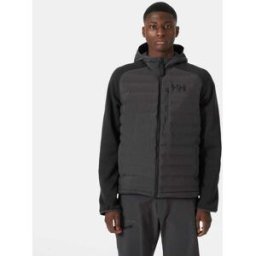 Helly Hansen Men's Arctic Ocean Hybrid Insulator Jacket Black S - Ebony Black - Male