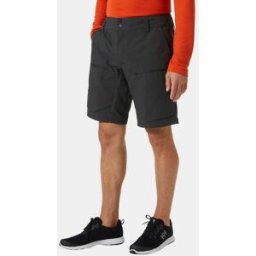 Helly Hansen Men's Crewline Cargo Shorts 2.0 Grey 36 - Ebony Grey - Male