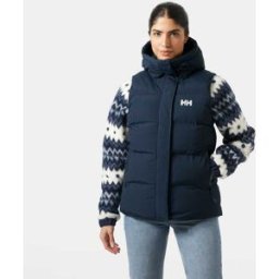 Helly Hansen Women's Adore Puffy Vest Navy M - Navy Blue - Female
