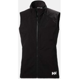 Helly Hansen Women's Paramount Athletic Cut Softshell Vest Black XS - Black - Female