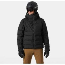 Helly Hansen Men's Kvitfjell Race Puffy Ski Jacket Black XL - Black - Male
