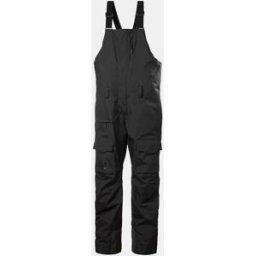 Helly Hansen Men's Sogn BIB Cargo SKI Trousers Black M - Black - Male