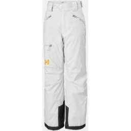Helly Hansen Juniors’ Elements Ski Trousers White 8 - White - Unisex