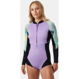 Helly Hansen Women's Waterwear Long Sleeve Spring Wetsuit Green XS - Jade Esra Green - Female