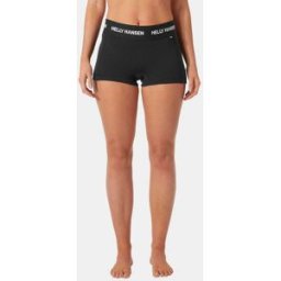 Helly Hansen Women's LIFA® Merino Midweight Base Layer Boxers Black M - Black - Female