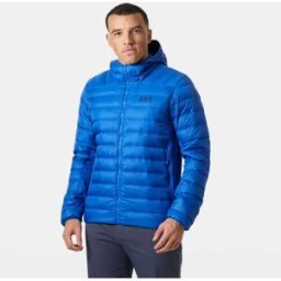Helly Hansen Men's Verglas Down Hybrid Hood 2.0 Blue M - Cobalt Blue - Male